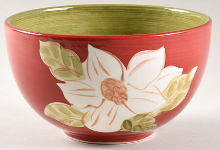 Magnolia in Scarlett Soup/Cereal Bowl