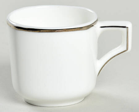 Filo Platino (Platinum) Flat Demitasse Cup