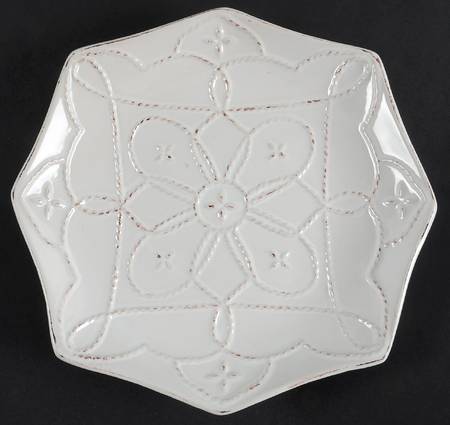 Great Room Cream Accent Salad Plate
