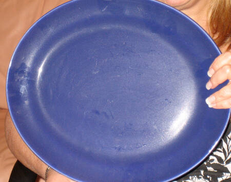 GIN255 14" Chop Plate (Round Platter)