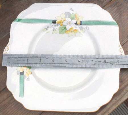 2731 Square Cake Plate
