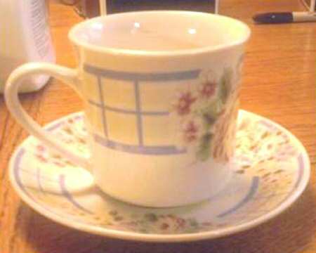 GID230 Flat Cup & Saucer Set