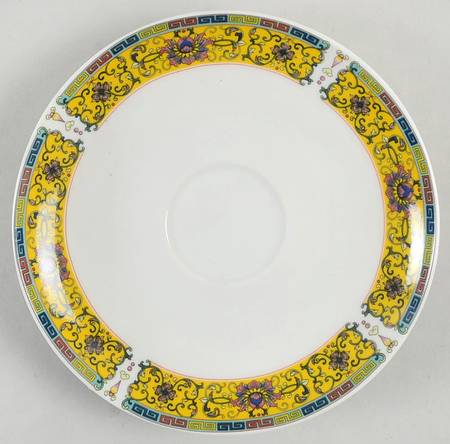 Yellow Dynasty Saucer