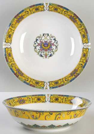 Yellow Dynasty Soup/Cereal Bowl