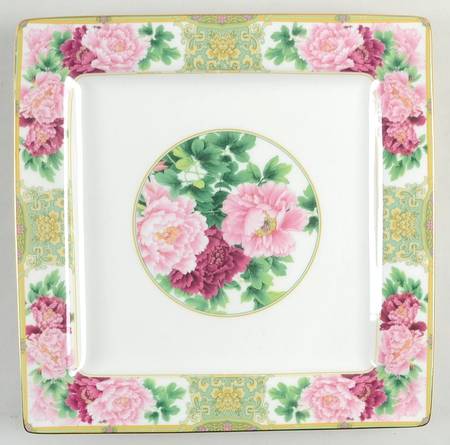 Peony 10" Square Serving Platter