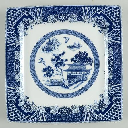 True Blue 10" Square Serving Platter