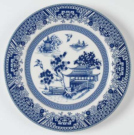True Blue by Gracie Bone China