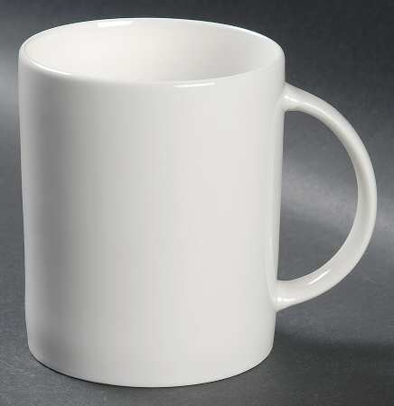 White Elements Square Mug