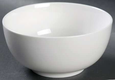 White Elements Square Fruit/Dessert (Sauce) Bowl