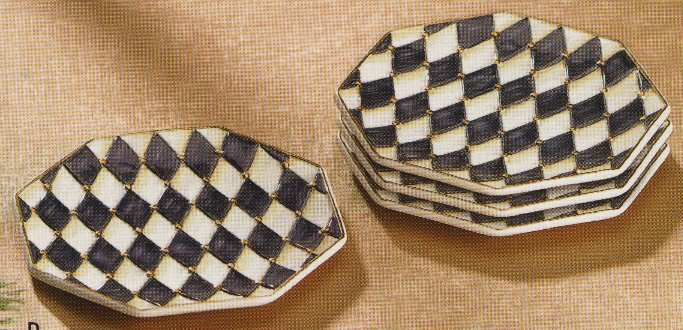Harlequin Tidbit Plate