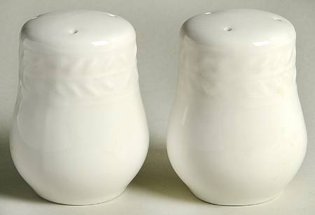 White Laurel Salt & Pepper Set