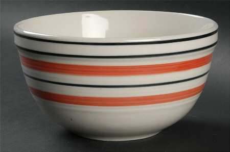 Northport Red Soup/Cereal Bowl
