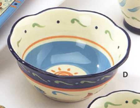 Fiesta Fish Collection Individual Bowl