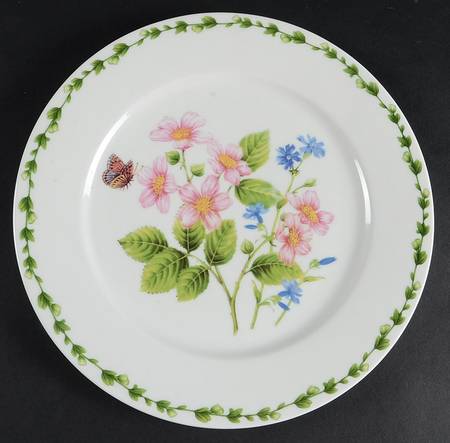 Botanic Flower Dinner Plate
