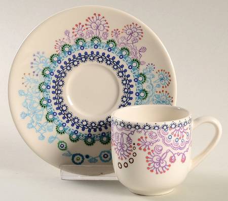 Sultana Espresso Cup and Saucer Set