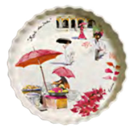 Route des Indes Tart Dish