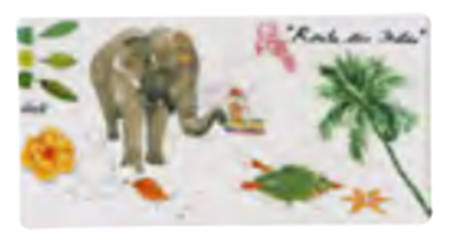 Route des Indes Letter Tray