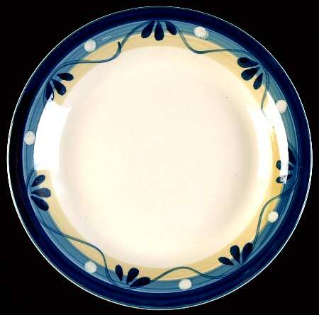 Blue Twilight Salad Plate