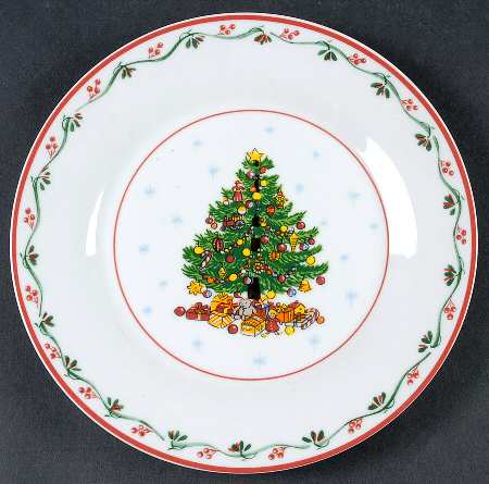 Christmas Gathering Salad Plate