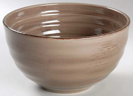 Shades Taupe (Mix N Match) Soup/Cereal Bowl