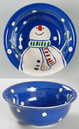 Snowtime Soup/Cereal Bowl