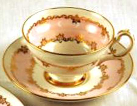 Maytime Footed Cup & Saucer Set
