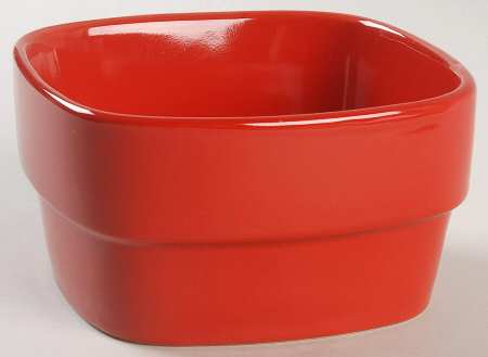Stackware Red (Square) Square Soup/Cereal Bowl