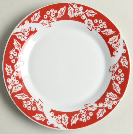 Swiss Holly Salad Plate