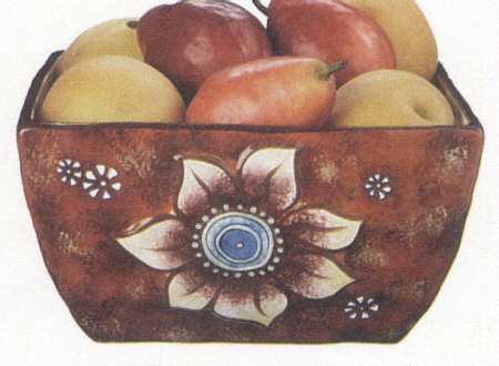 Flower Gallery 10" Square Serving Bowl