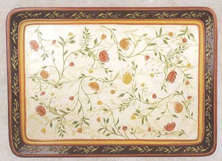 Bella Garden 17" Square Serving Platter