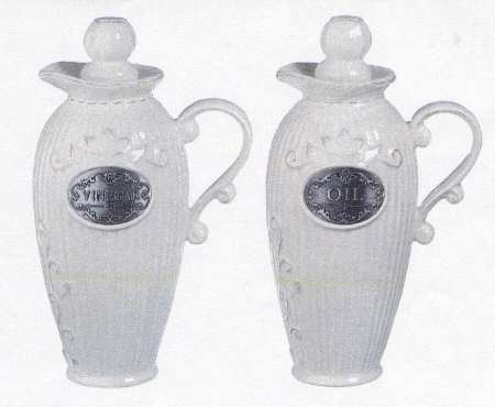En Provence Vinegar and Oil Set with Stoppers