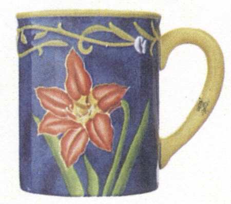 Flower Tableware Mug