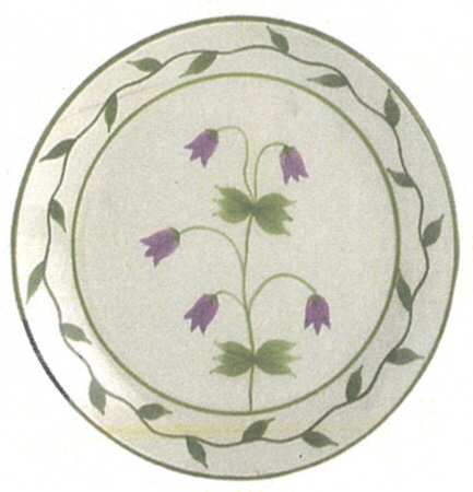 Botanical Garden Salad Plate