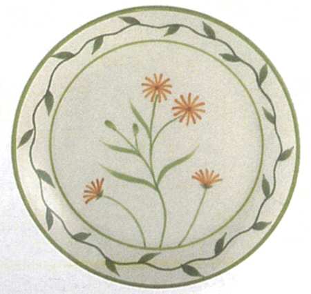 Botanical Garden Salad Plate