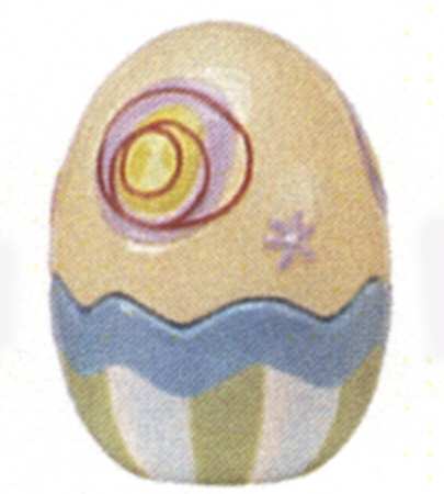 Easter Egg Stacking Figure Salt & Pepper Set