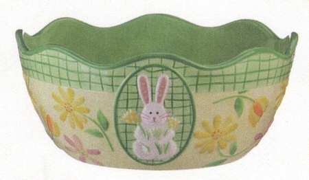 Sweet Bunny 10" Round Serving Bowl