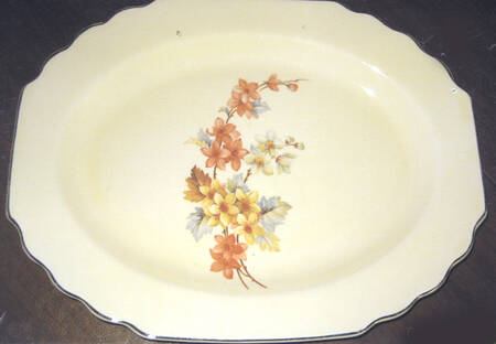 588477H 11" Oval Serving Platter