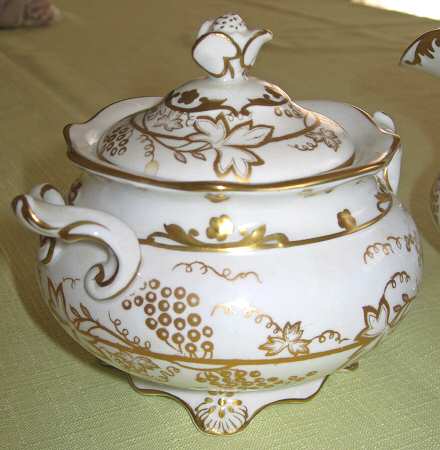Vintage Sugar Bowl & Lid