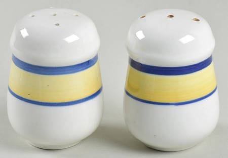 Tavernware Yellow (Coupe) Salt & Pepper Set