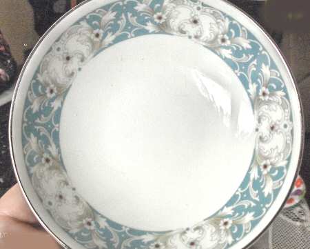 Windsor Gray Rim Soup Bowl
