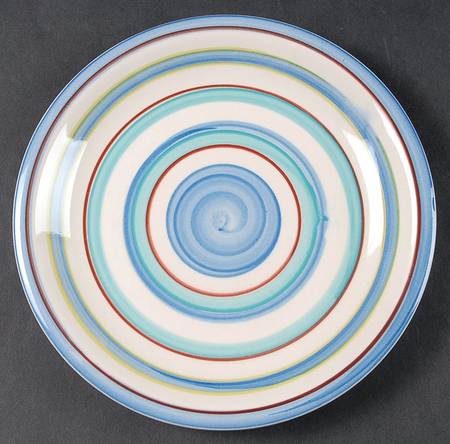 Bay Stripes Salad Plate
