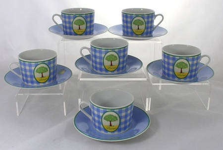 Tender Garden Flat Cup & Saucer Set