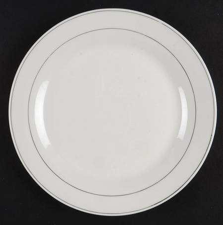 Tuxedo Platinum Salad Plate