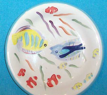 Sea Scape Salad Plate
