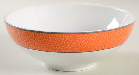 Rainbow Orange Coupe Cereal Bowl