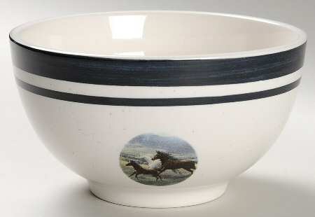 Wild Horses Soup/Cereal Bowl