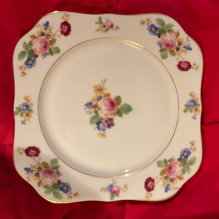 TIR747 Square Salad Plate