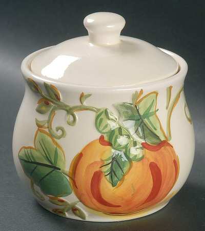 Harvest Tradition Sugar Bowl & Lid