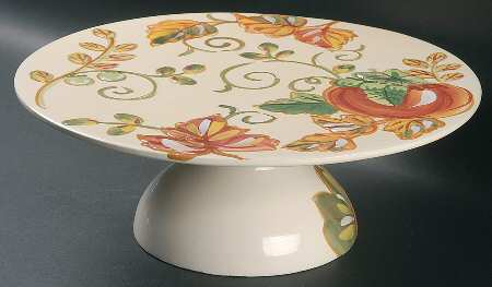 Harvest Tradition 11" Diameter Pedestal Cake Stand