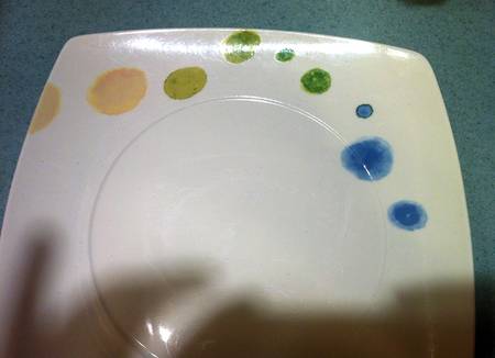 Light Rays Luncheon Plate
